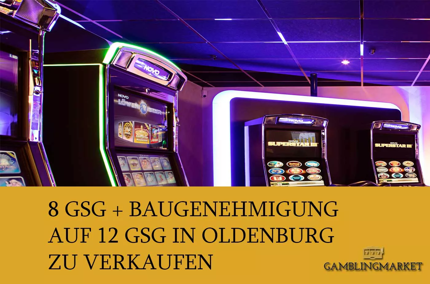 8 GSG + Baugenehmigung in Oldenburg zu verkaufen