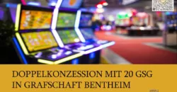 Doppelkonzession mit 20 GSG in Grafschaft Bentheim zu verkaufen