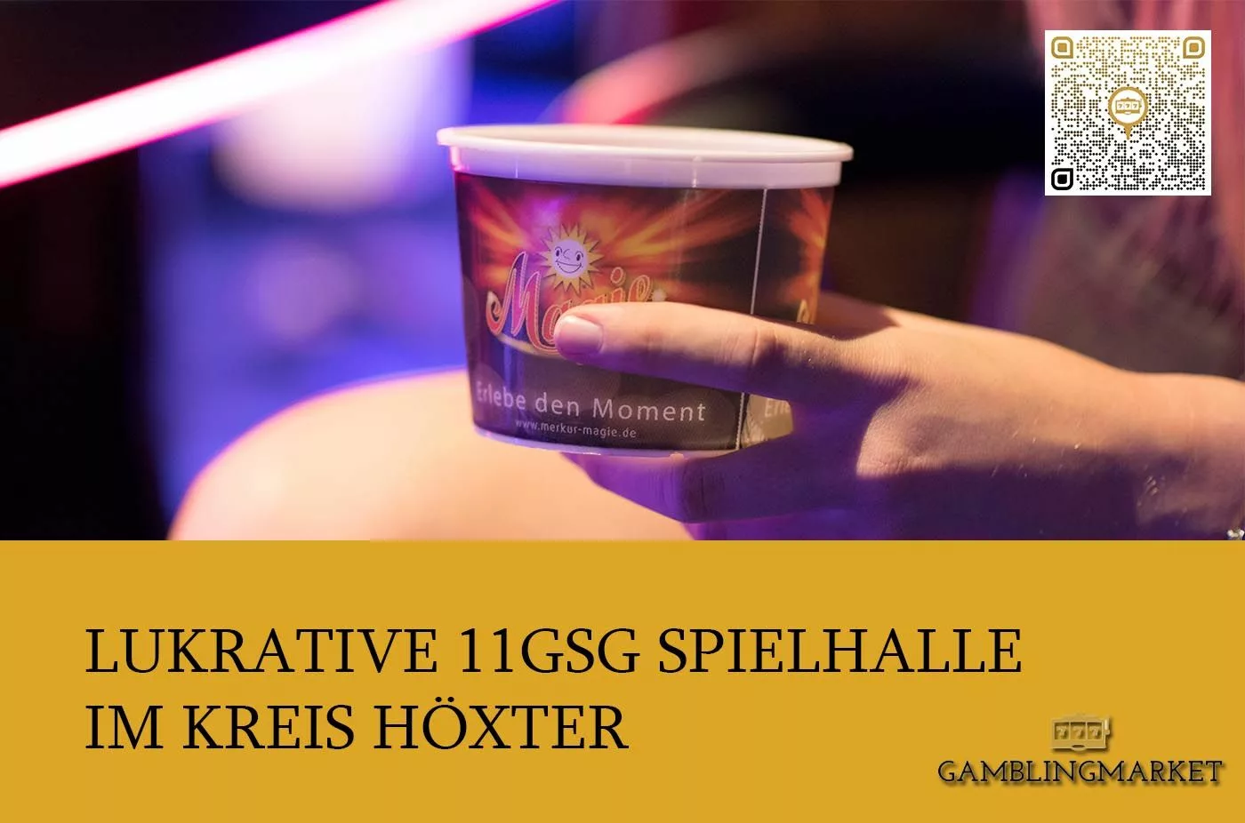 Lukrative 11GSG Spielhalle im Kreis Höxter