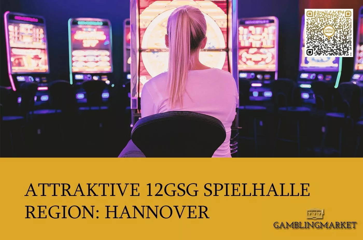 Attraktive 12GSG Spielhalle in der Region Hannover