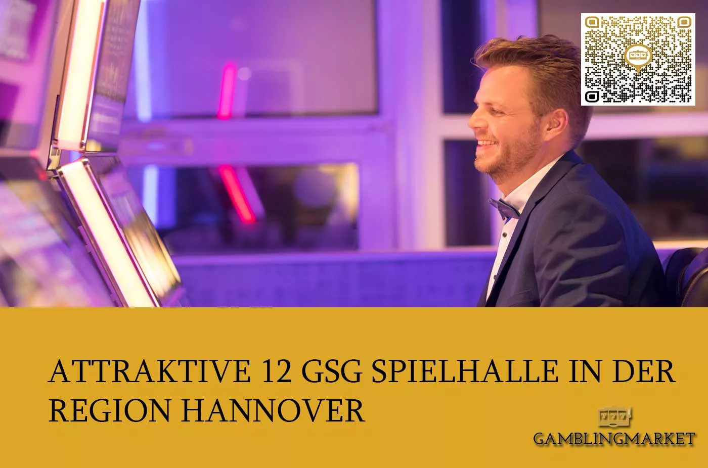 Attraktive 12GSG Spielhalle in der Region Hannover