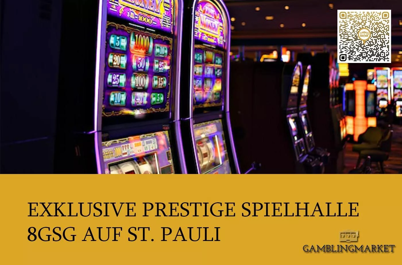 Exklusive 8GSG Spielhalle auf St. Pauli - GamblingMarket