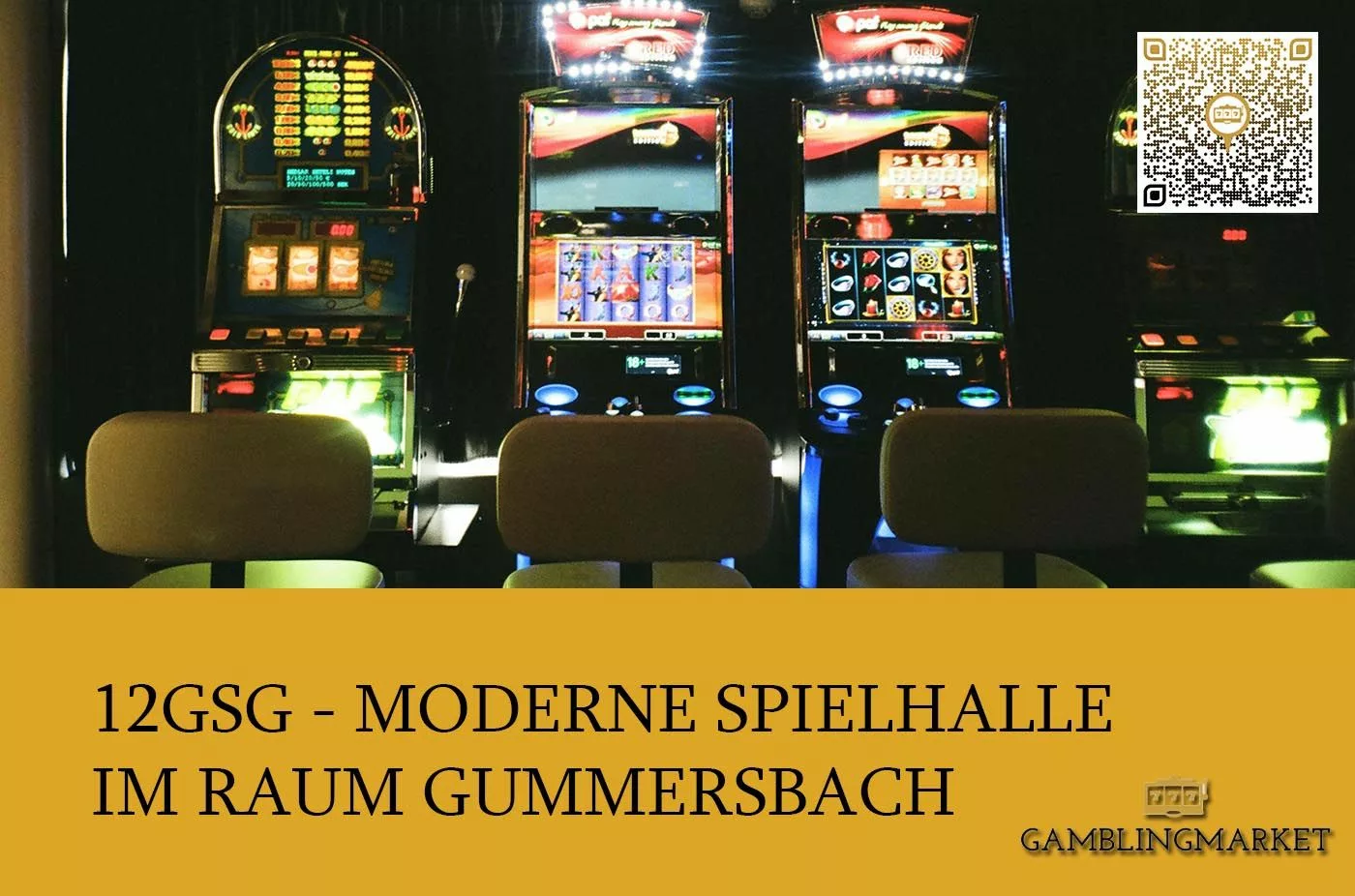 Moderne 12GSG Spielhalle im Raum Gummersbach zu verkaufen
