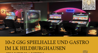 10+2 GSG Spielhalle und Gastro im LK Hildburghausen zu verkaufen