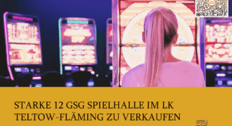 Starke 12 GSG Spielhalle im LK Teltow-Fläming zu verkaufen