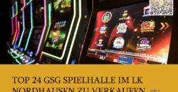 Bieterverfahren! Top 24 GSG Spielhalle im LK Nordhausen zu verkaufen