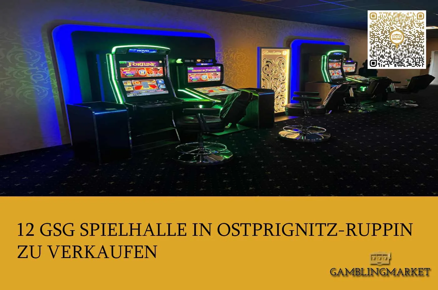 12 GSG Spielhalle in Ostprignitz-Ruppin zu verkaufen